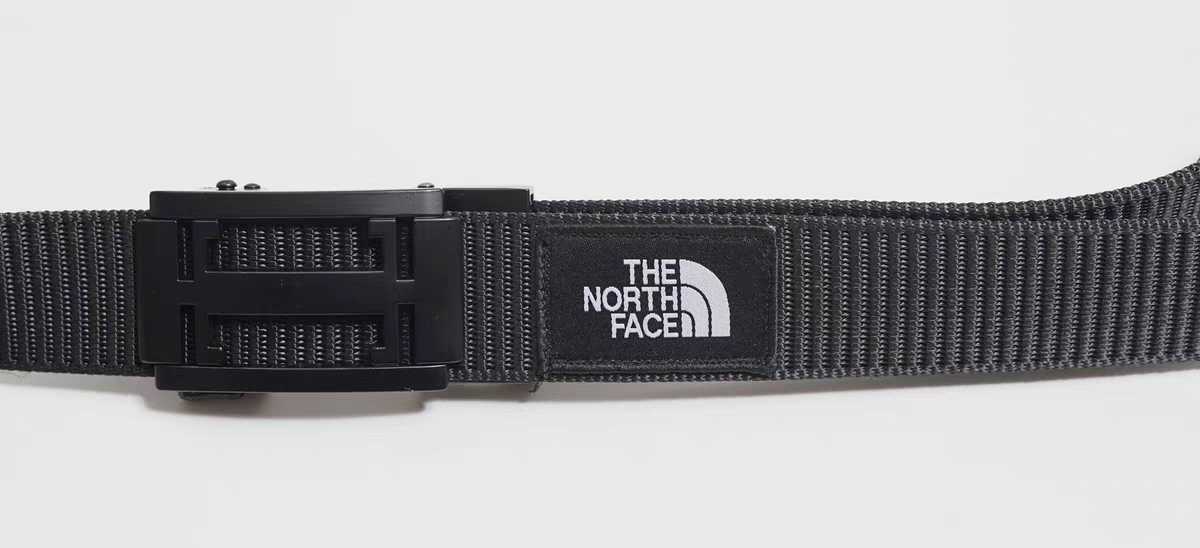 【1円〜】THE NORTH FACE(ノースフェイス)/ナイロンベルト(黒) 幅3.5cm x 125cmまでのフリーサイズです。C_画像5