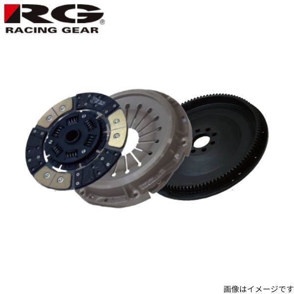 レーシングギア HVクラッチ マークII/クレスタ/チェイサー JZX90 トヨタ カバー ディスク フライホイール RACING GEAR RH-090108-FW_画像1