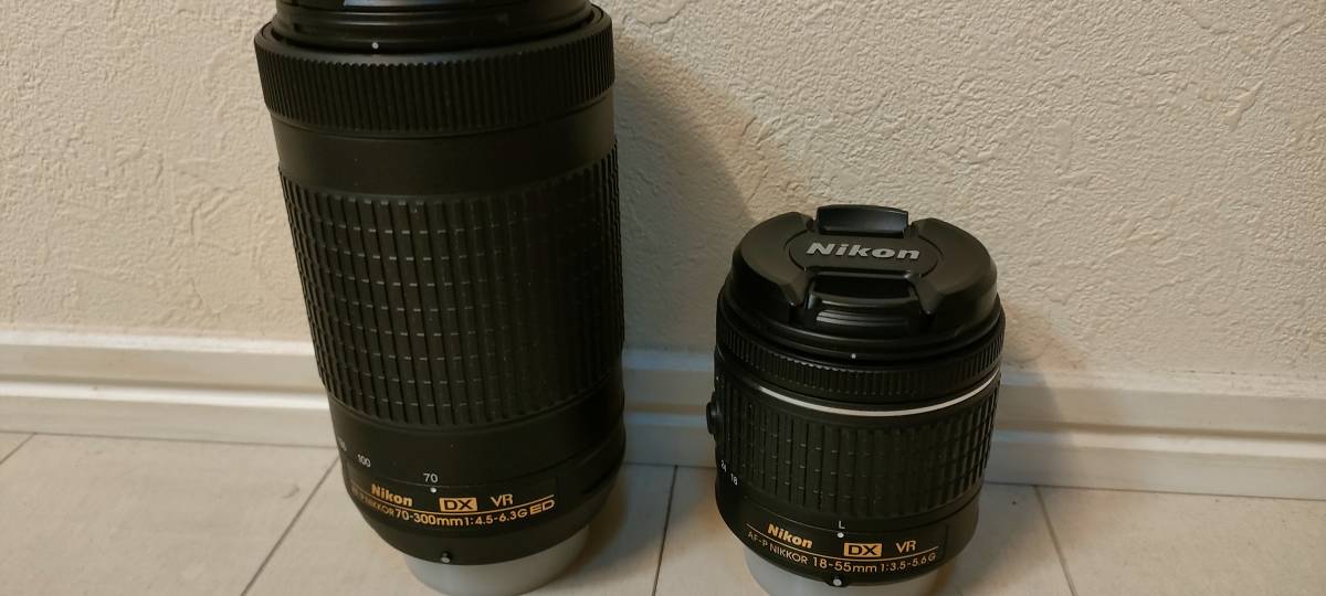 Nikon D5600 デジタル一眼レフカメラ 18-55mm & 70-300mm AF-P レンズ２本　中古美品　ショット数　9775枚_画像5