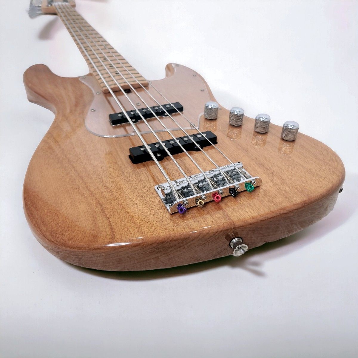 BACCHUS  WL-534　5弦ベース　WOODLINE　メンテナンス済　 ソフトケース付 バッカス　ASH/M NA/OIL