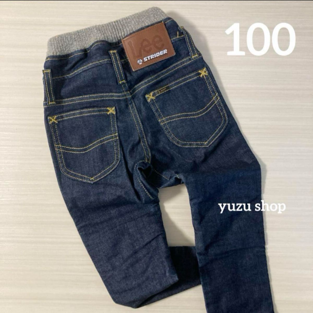 美品 Lee ストライダー ボトムス デニム パンツ ズボン100 美品 Lee ストライダー ボトムス デニム パンツ ズボン100