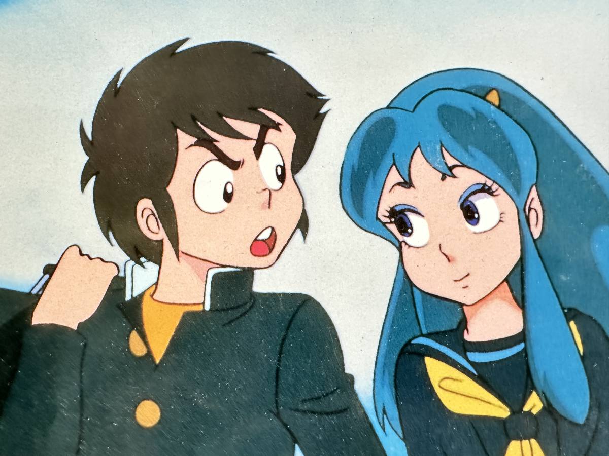  that time thing / movie theatre for poster / Urusei Yatsura / higashi ./ thickness paper / width 36.5.