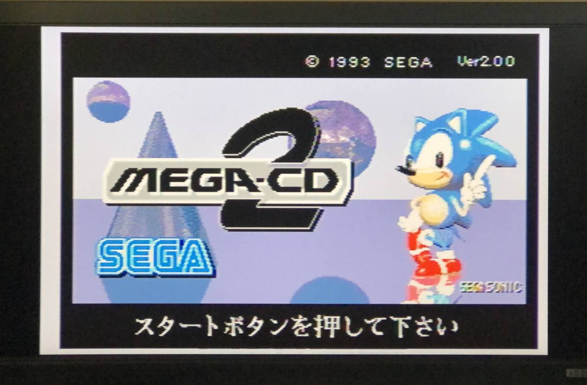 ◇ SEGA メガドライブ用 メガ-CD2 MEGA-CD2 本体 動作確認済 美品 ◇_画像4