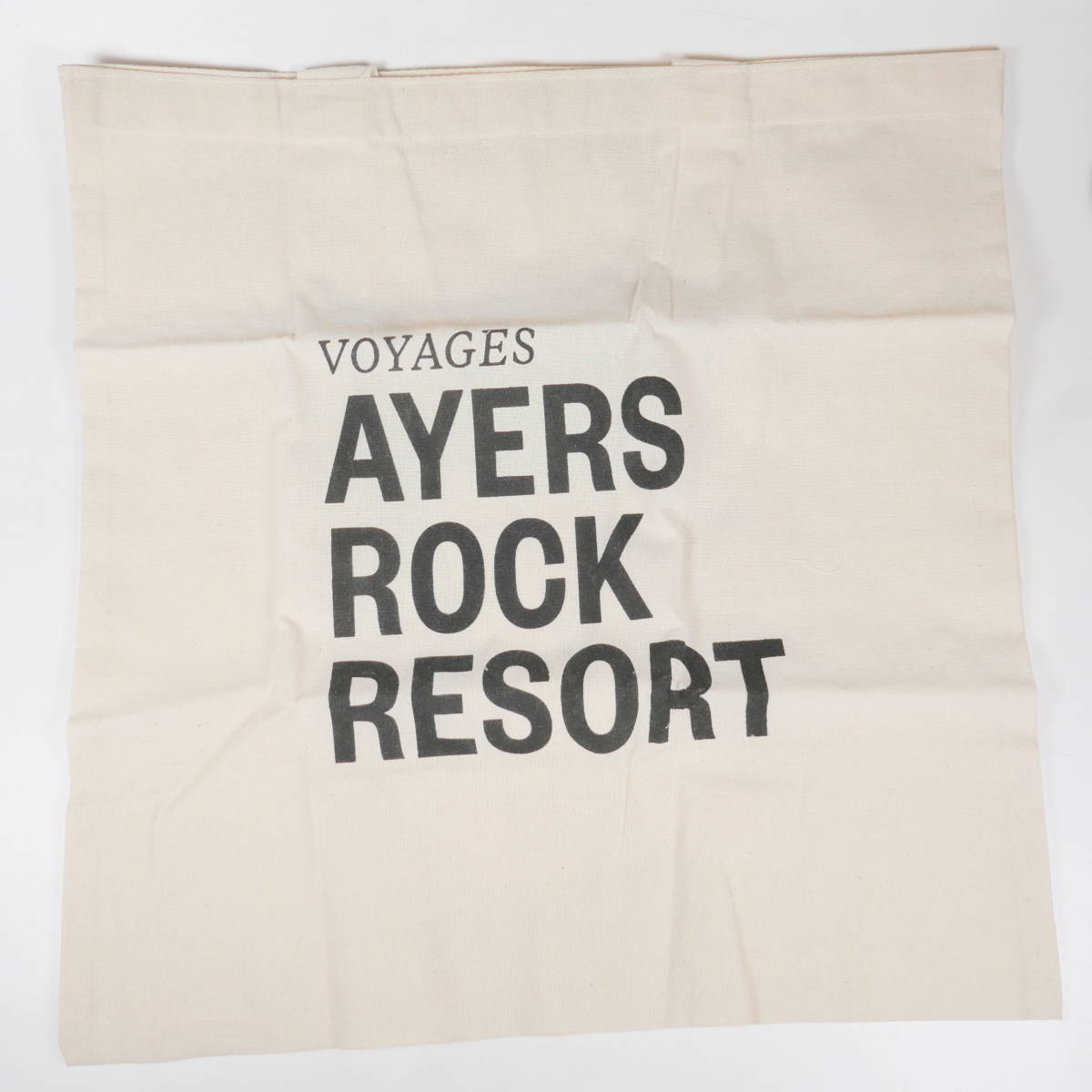 未使用品★VOYAGES AYERS ROCK RESORT エアーズロックリゾート トートバッグ 36×37cm_画像2