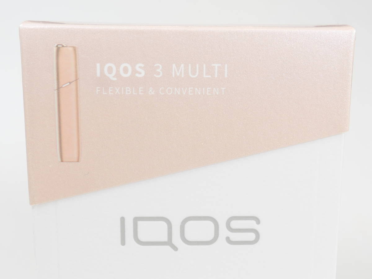 新品未開封★IQOS アイコス NEW IQOS 3 マルチキット ブリリアントゴールド A1405_画像3