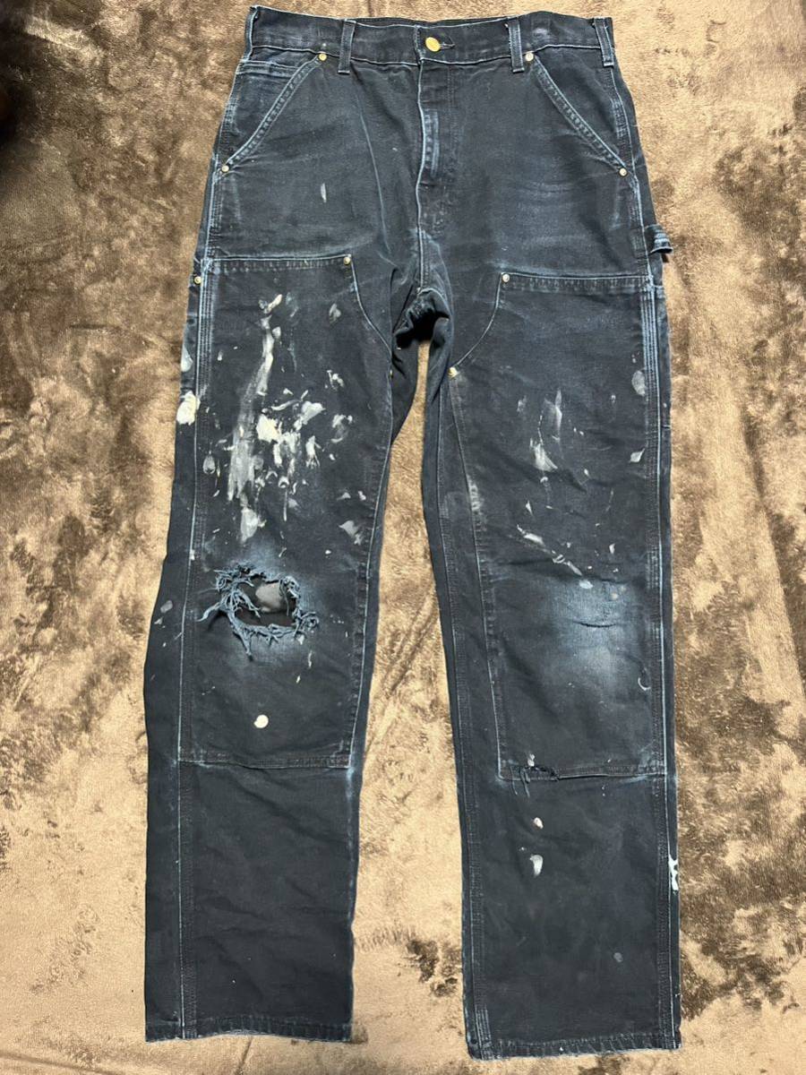 ヴィンテージ ヒゲ ペンキ CARHARTT DOUBLE KNEE カーハート ヴィンテージ ヒゲ ペンキ CARHARTT DOUBLE KNEE カーハート