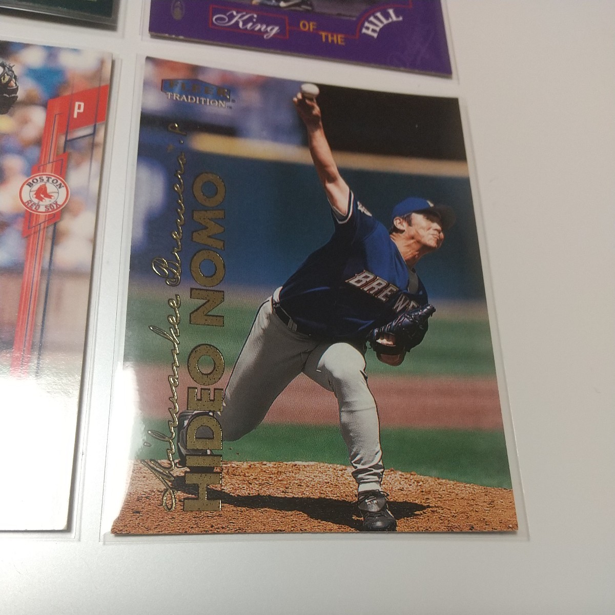 即決のみ★野茂英雄★TOPPS CHROME含む ４枚セット WBC プロ野球カード MLBカード ドジャース DODGERS レッドソックス 大谷翔平 山本由伸 _画像5