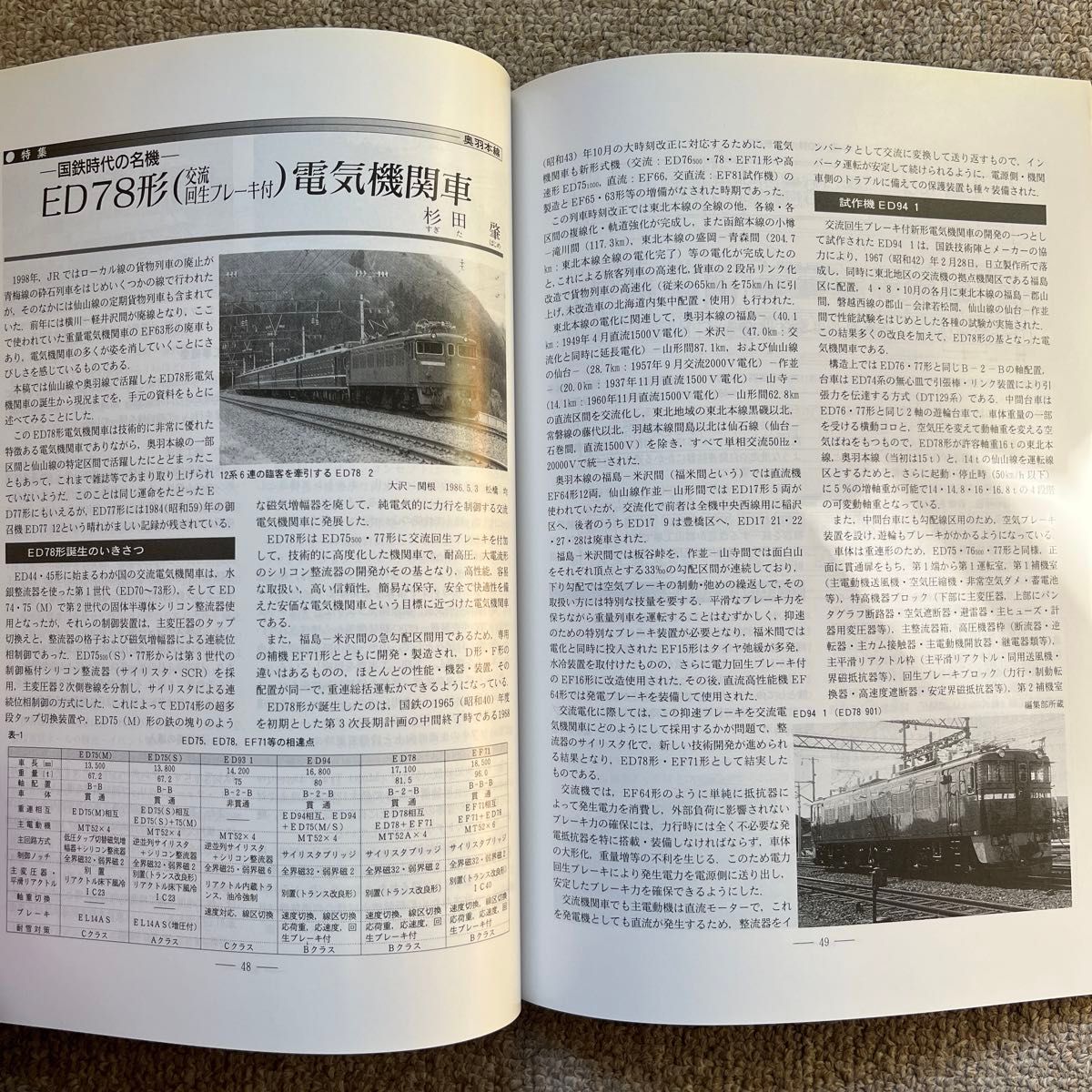 鉄道ピクトリアル　No.665　1999年 2月号　〈特集〉奥羽本線