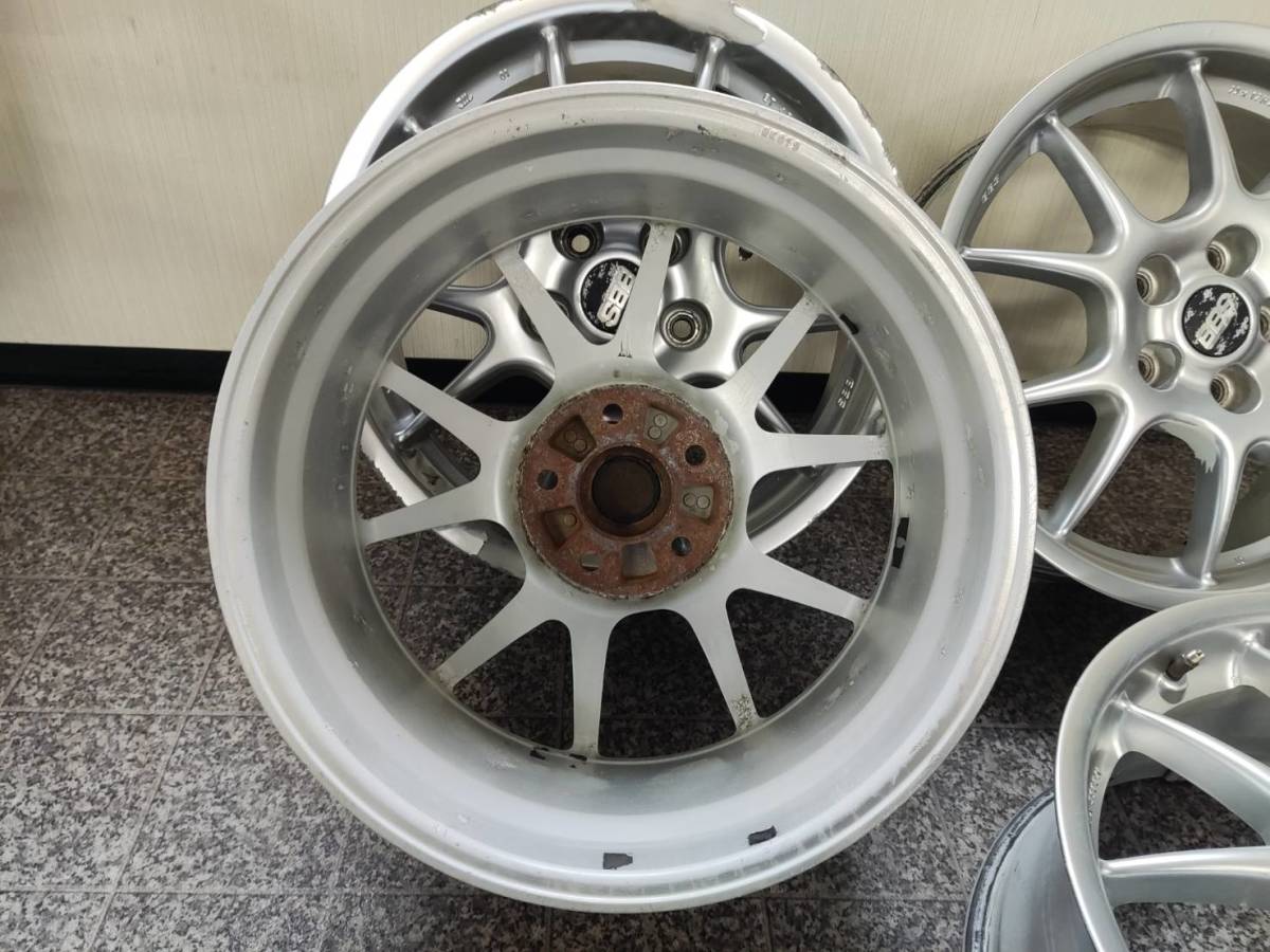 【BBS RK019】17X7J ET45 5H/114.3 4本セット！_画像6