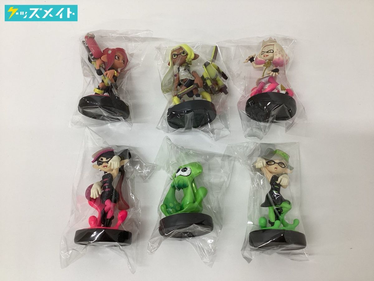 【現状】 スプラトゥーン ミニフィギュア まとめ売り アミーボ ヒメ ホタル 他_画像1