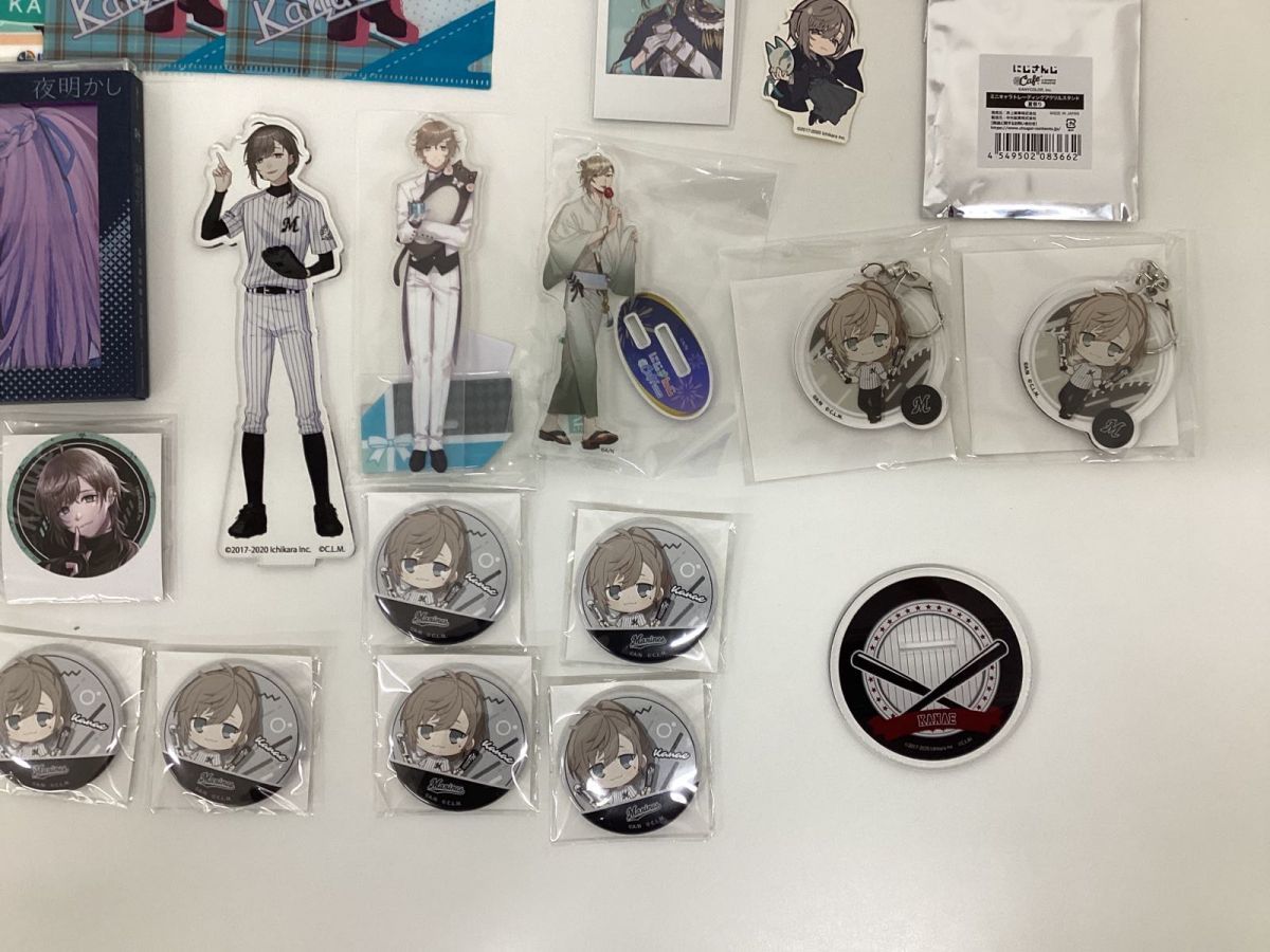 現状】VTuber にじさんじ 叶 グッズ まとめ売り キャラ分け 缶 現状】VTuber にじさんじ 叶 グッズ まとめ売り キャラ分け 缶