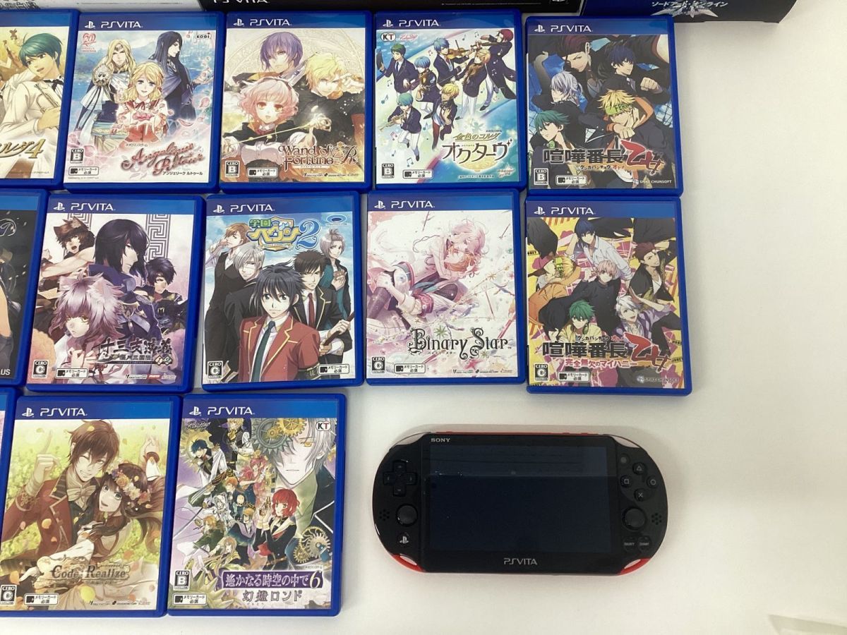 【ジャンク】PS VITA 本体 ソフト まとめ売り うたわれるもの ソードアート・オンライン ツキトモ。 他_画像5