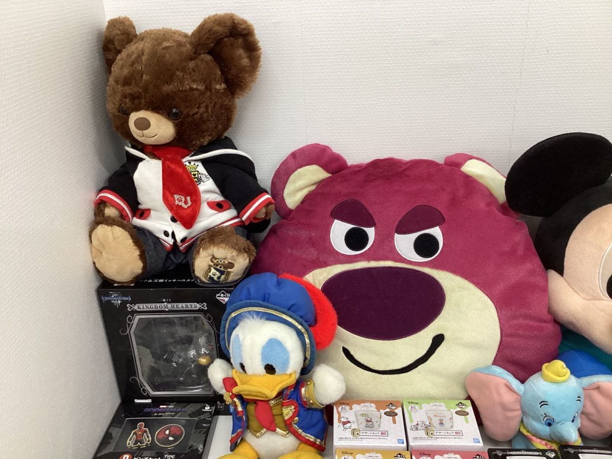 【同梱不可/現状】 ディズニー Disney グッズ まとめ売り ぬいぐるみ クッション フィギュア ラバスト タオル Qposket 他_画像2