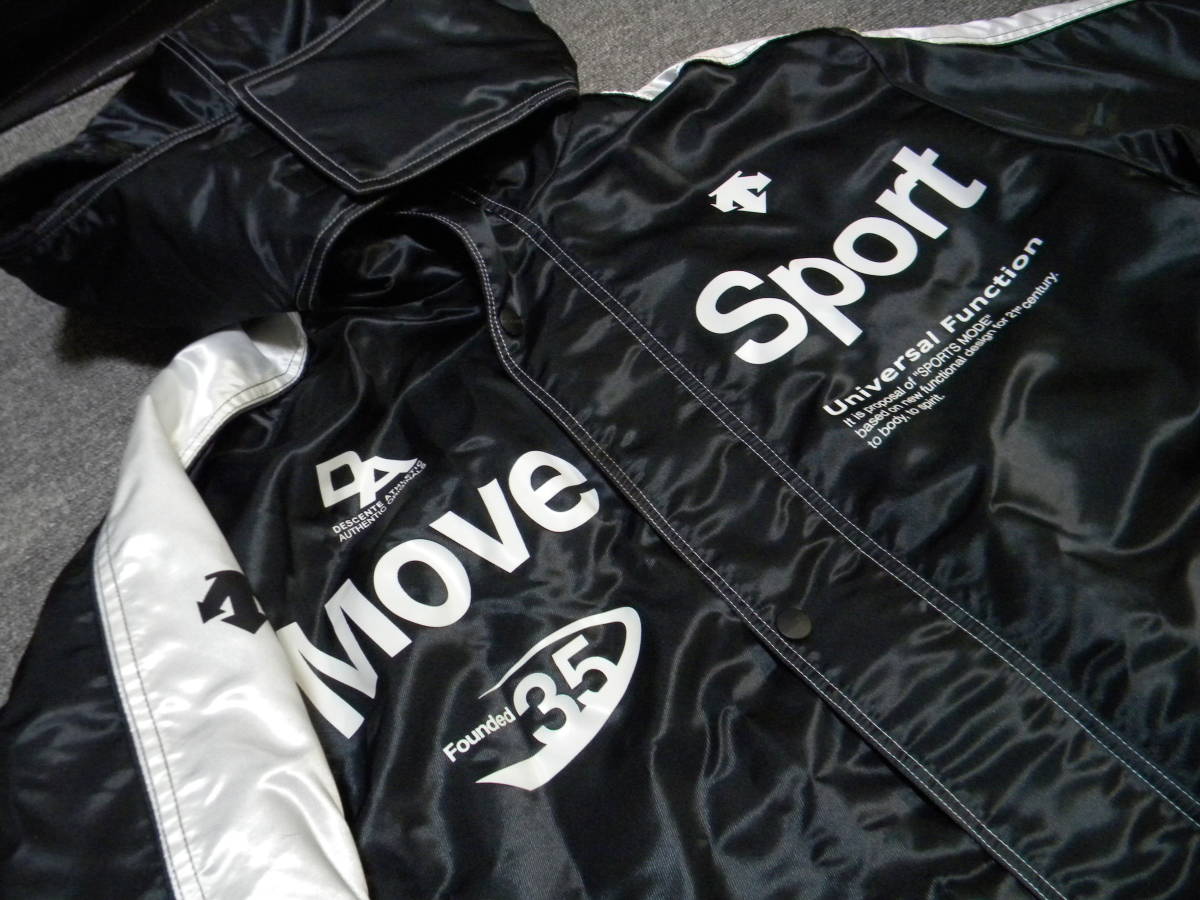 * prompt decision * Descente *Move Sport Move sport * hood * boa attaching long bench coat * black *M size 