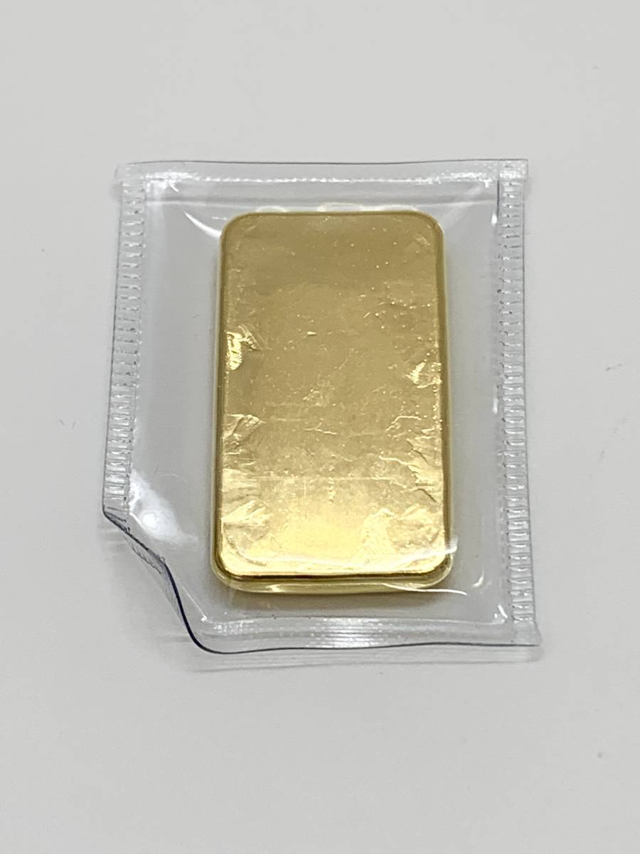 三菱 インゴット プレート 100g 999.9 K24 純金 FINE GOLD パッケージ未開封 投資 店舗受取り可の画像2