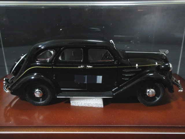 XW451◇トヨタ博物館 限定 1936 トヨダ AA型乗用車(セダン) 置物 ブラック ケース付 / TOYOTA TOYODA AA SEDAN 自動車 ミニカー / 未使用_画像3