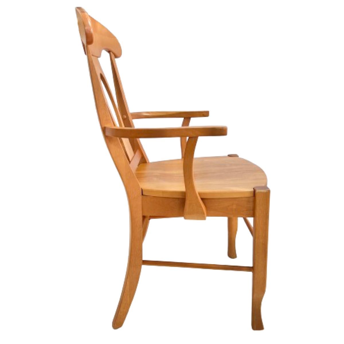 ダイニングチェア アーム付き アームレストチェア 木製家具 椅子 イス ①