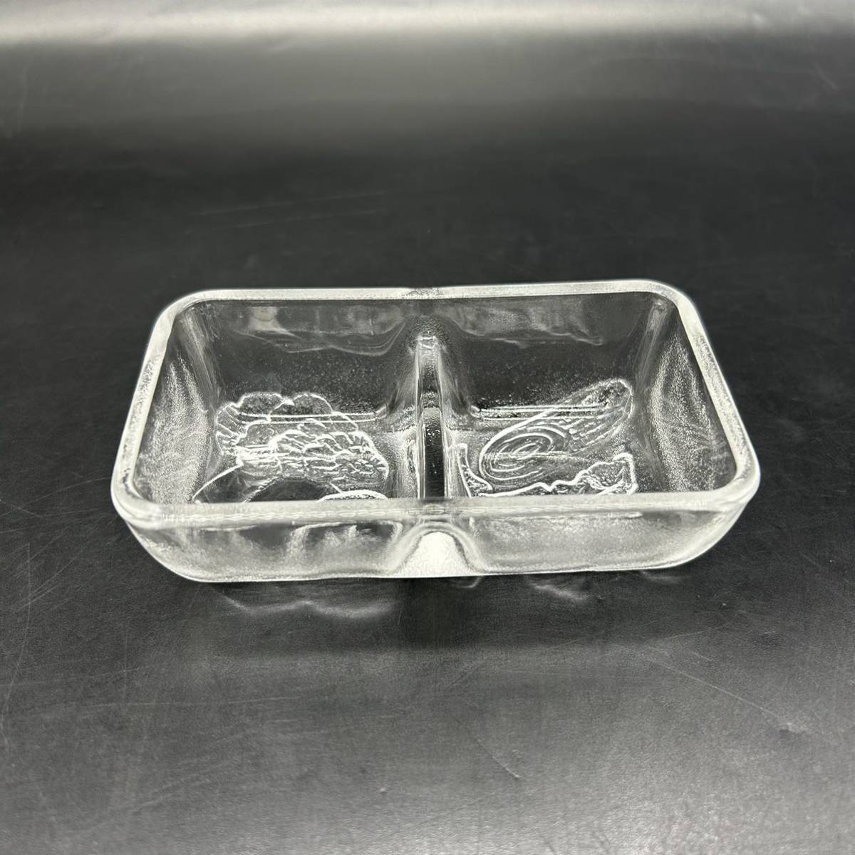 ガラス　薬味用小皿 小皿 豆皿 和食器 H28-16_画像2