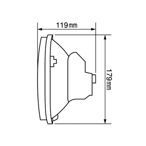 小糸製 新品 フェアレディZ S130 等に ヘッドライト 丸型2灯式 左右セット_画像3