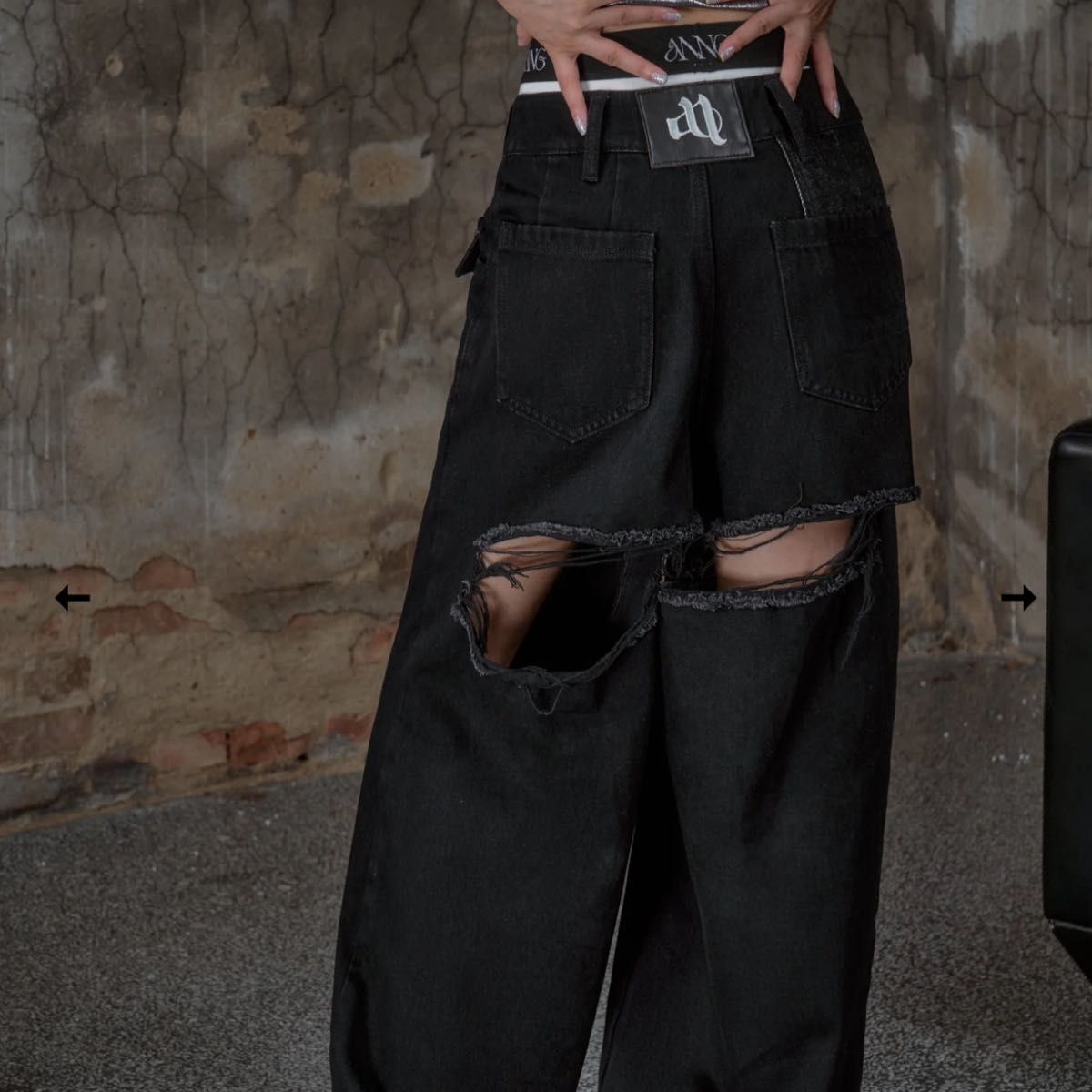 ANDWANG back cutout denim pants|Yahoo!フリマ(旧PayPayフリマ) ANDWANG back cutout denim pants|Yahoo!フリマ(旧PayPayフリマ)