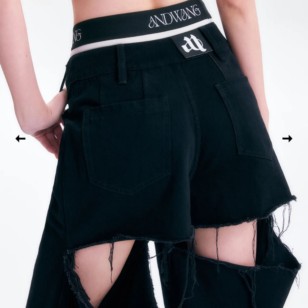 ANDWANG back cutout denim pants|Yahoo!フリマ(旧PayPayフリマ) ANDWANG back cutout denim pants|Yahoo!フリマ(旧PayPayフリマ)