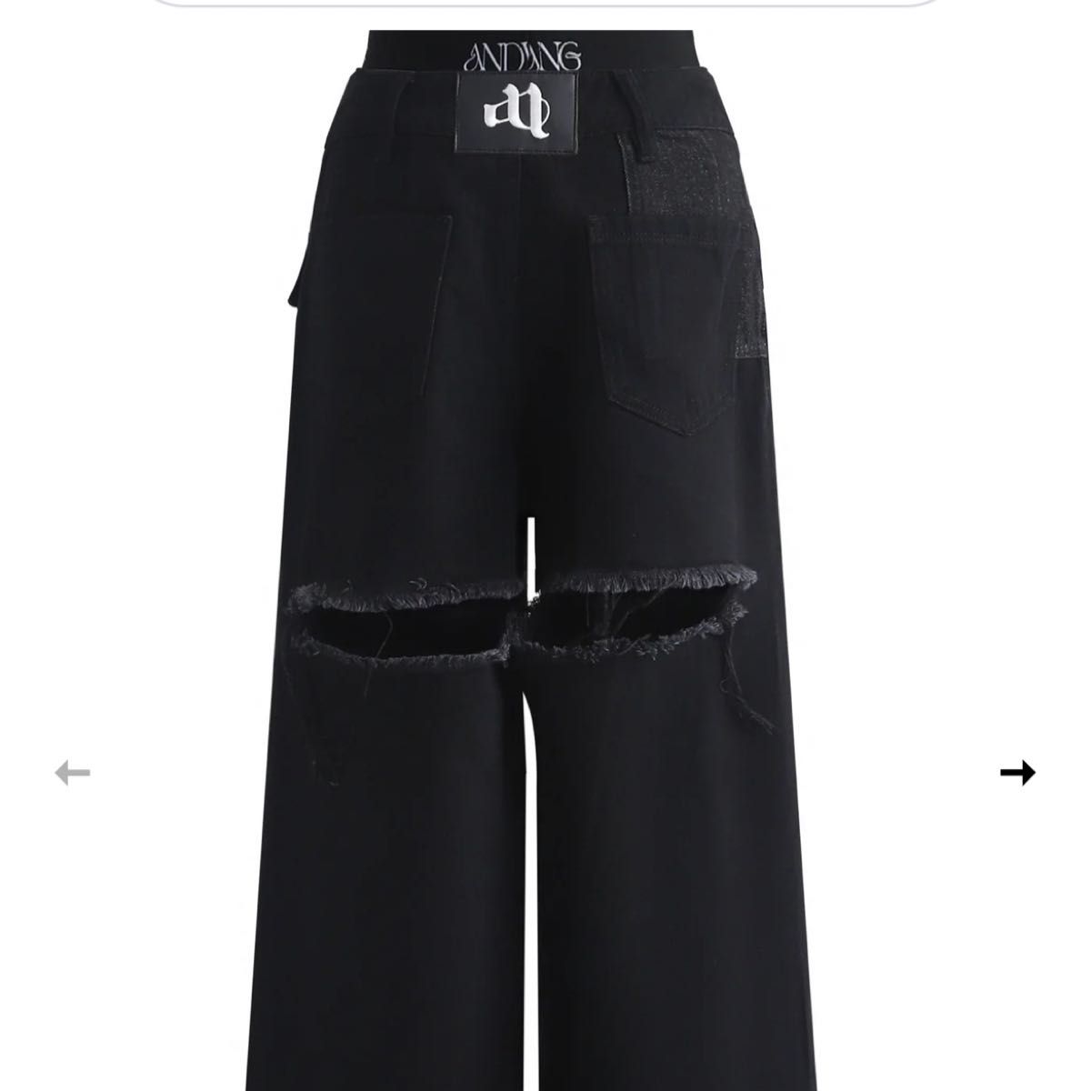 ANDWANG back cutout denim pants|Yahoo!フリマ(旧PayPayフリマ) ANDWANG back cutout denim pants|Yahoo!フリマ(旧PayPayフリマ)