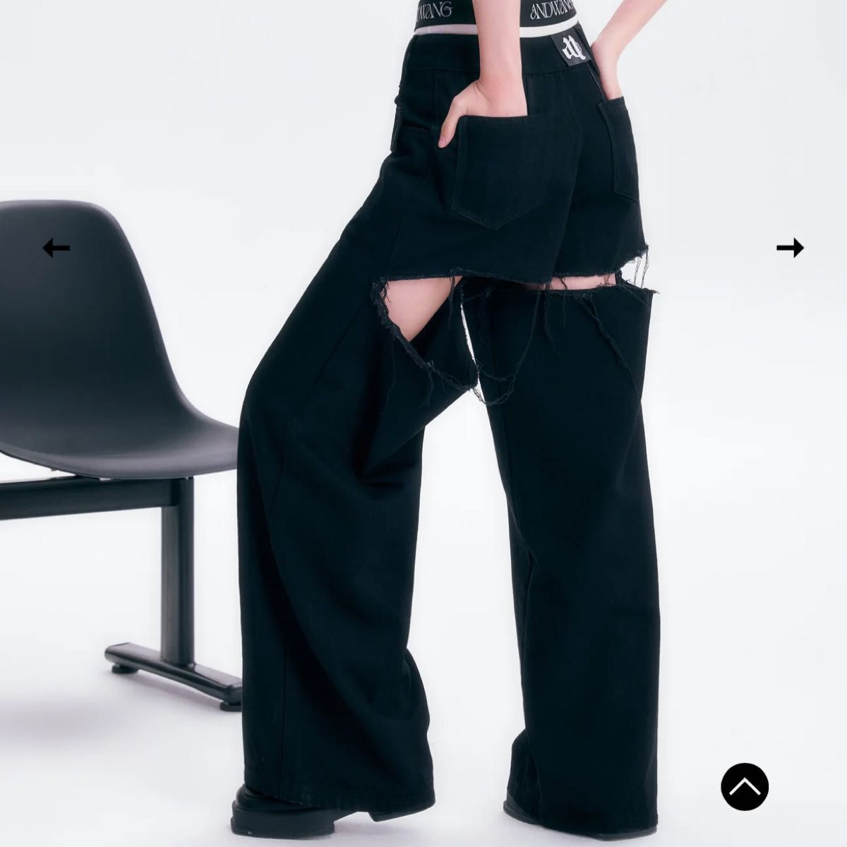 ANDWANG back cutout denim pants|Yahoo!フリマ(旧PayPayフリマ) ANDWANG back cutout denim pants|Yahoo!フリマ(旧PayPayフリマ)