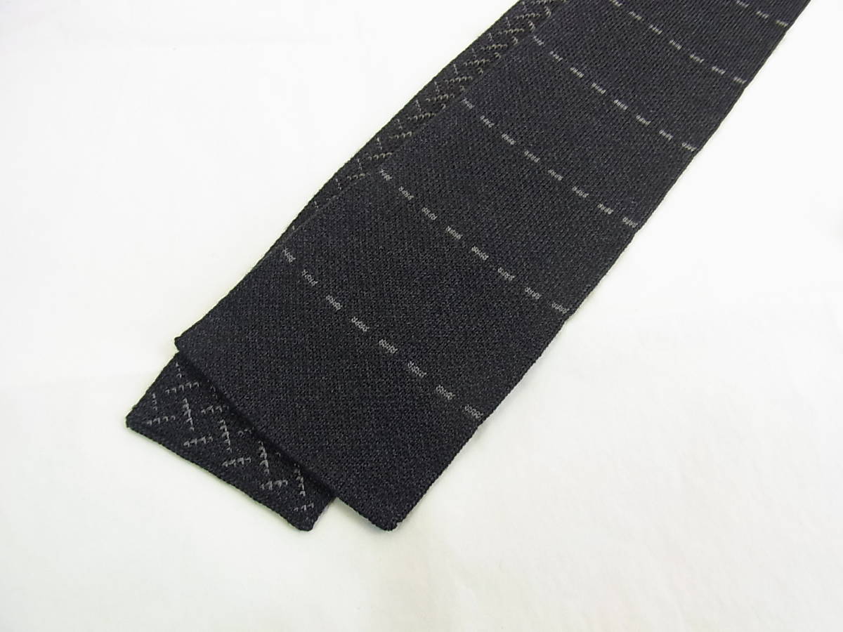 ## Hermes * новый товар шелк вязаный галстук галстук ③##