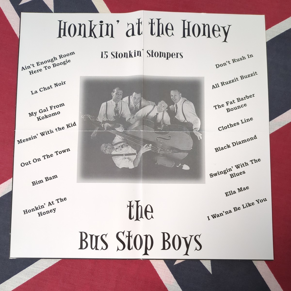 The Bus Stop Boys/Honkin' At The Honey◆ジャイブ◆ネオロカビリー◆スウィング◆Jive◆Swing ◆Neo Rockabilly _画像2