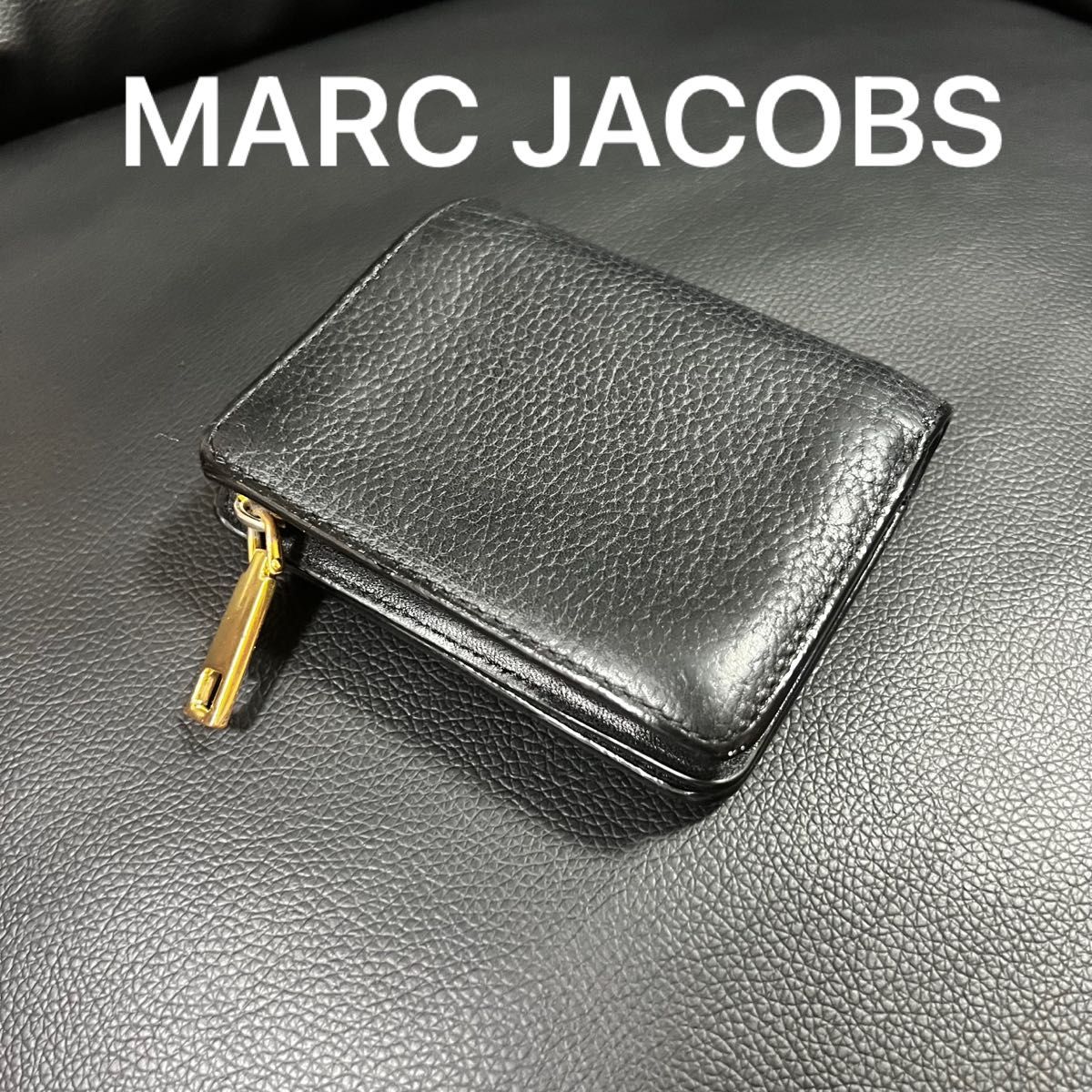 MARC JACOBS マークジェイコブス 2つ折り 財布 L字ファスナー