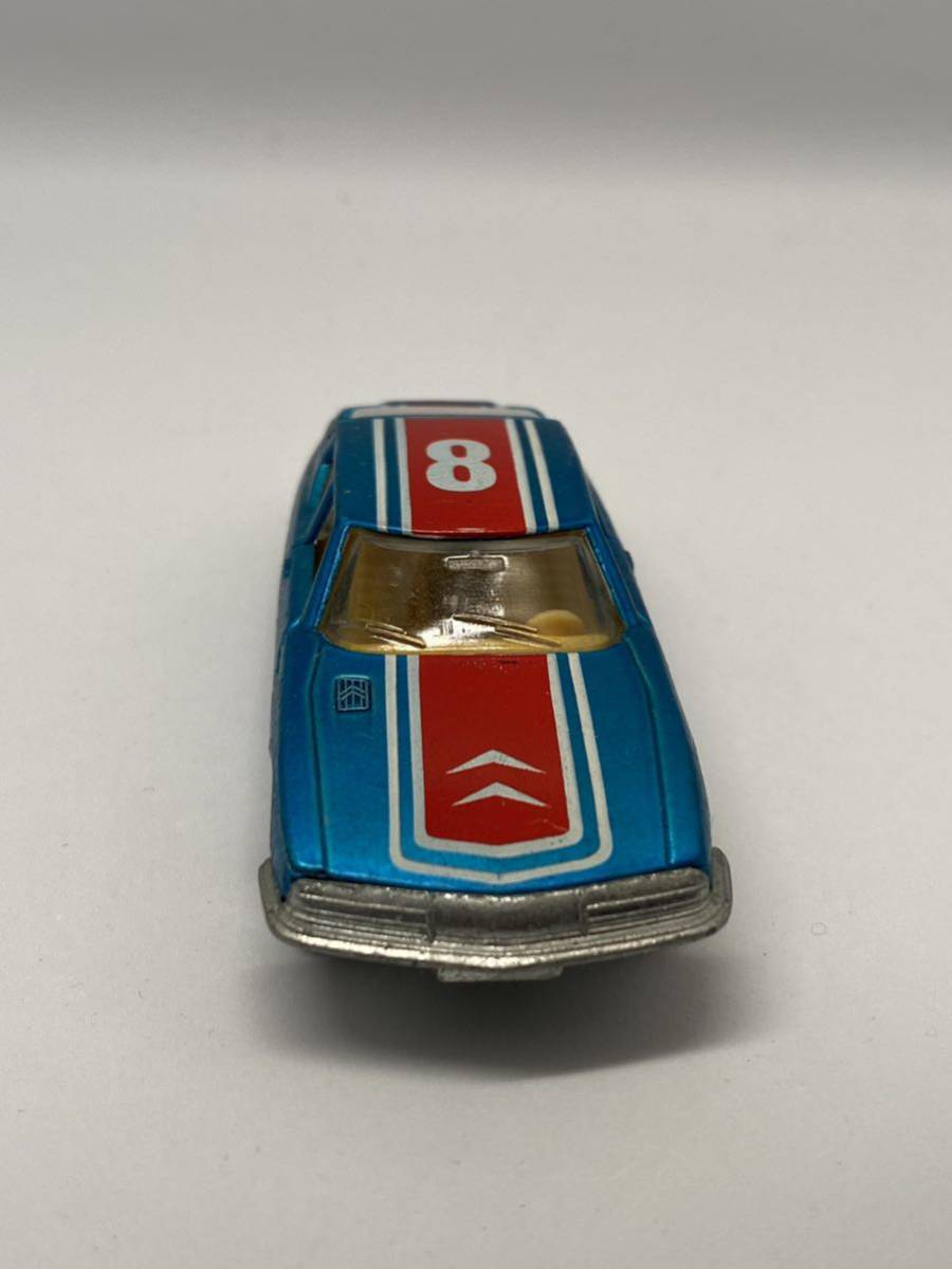 トミカサイズ マッチボックス matchbox No.51 CITROEN S.M. シトロエン 青 美品の画像3