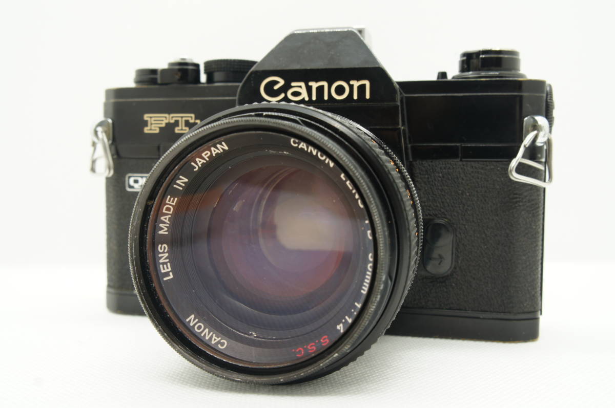 買取り実績 FTb Canon キヤノン QL 整備済 ＃３ S.S.C 1:1.4