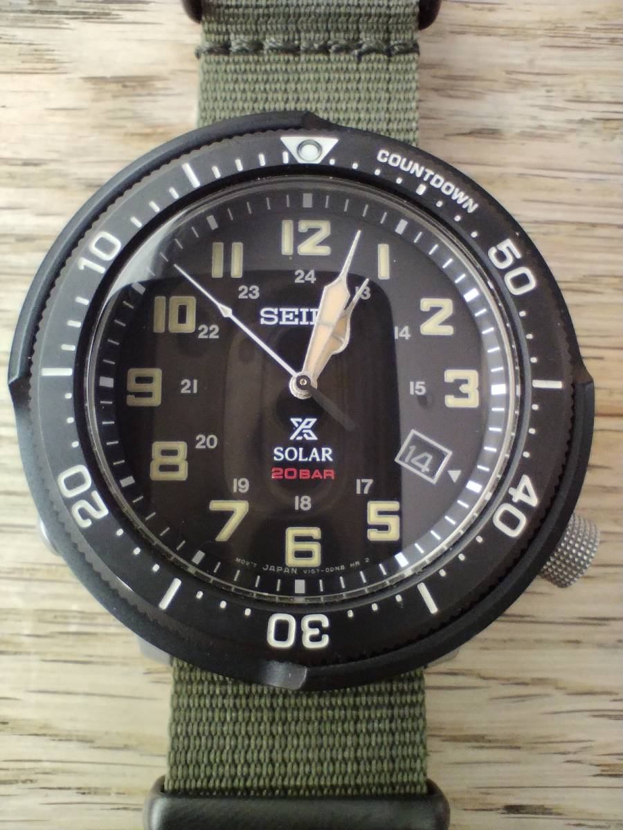 SEIKO セイコー プロスペックス PROSPEX LOWERCASE ソーラー 腕時計 ジャーナルスタンダード限定モデルの画像3
