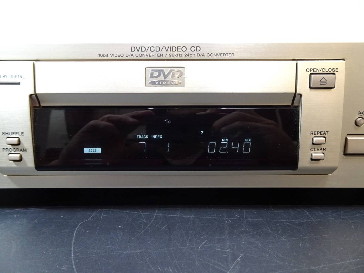 SONY 　ソニー　DVP-S707D　CD/DVD PLAYER_画像3