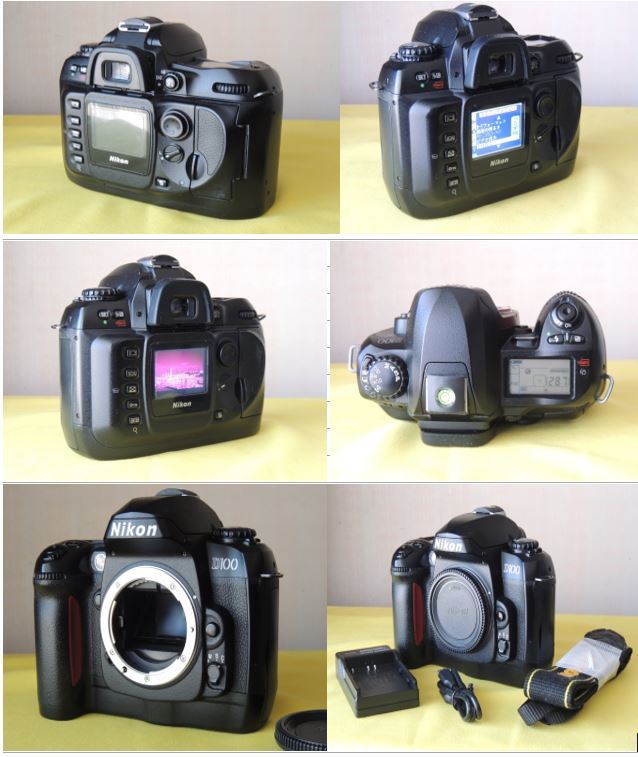 赤外線領域撮影用改造機　Nikon D100　付属品　659_良くご覧ください