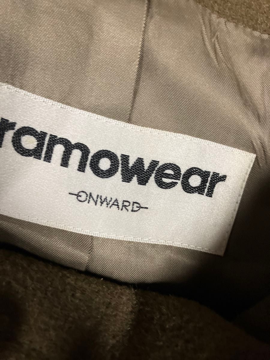 ◎ ramowear  オンワード　コート　茶色