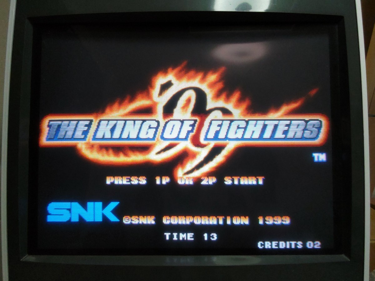 MVS 　ザ・キング・オブ・ファイターズ 99 THE KING OF FIGHTERS 99 SNK 動作確認済み_画像1