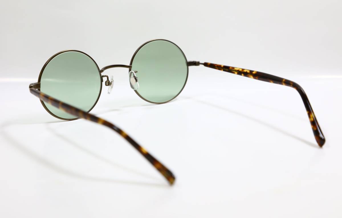  new goods *John Lennon sunglasses * John Lennon JL-544 Col.3 genuine . circle frame antique Gold 