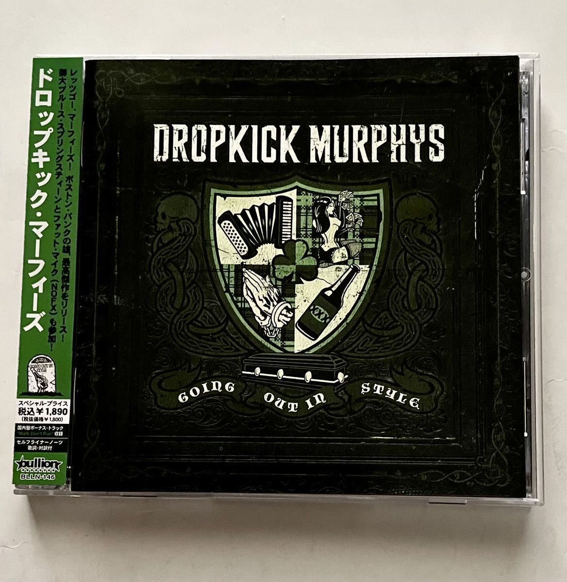 国内盤US Oi PUNK CD★ドロップキック・マーフィーズ Dropkick Murphys★GOING OUT IN STYLE('11) 帯付_画像1