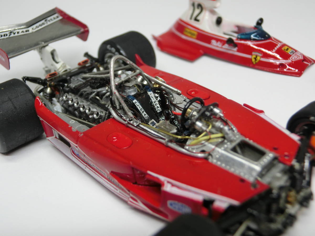 Maku Up スーペリアモデル FERRARI 312T 1/43 完成品_画像9