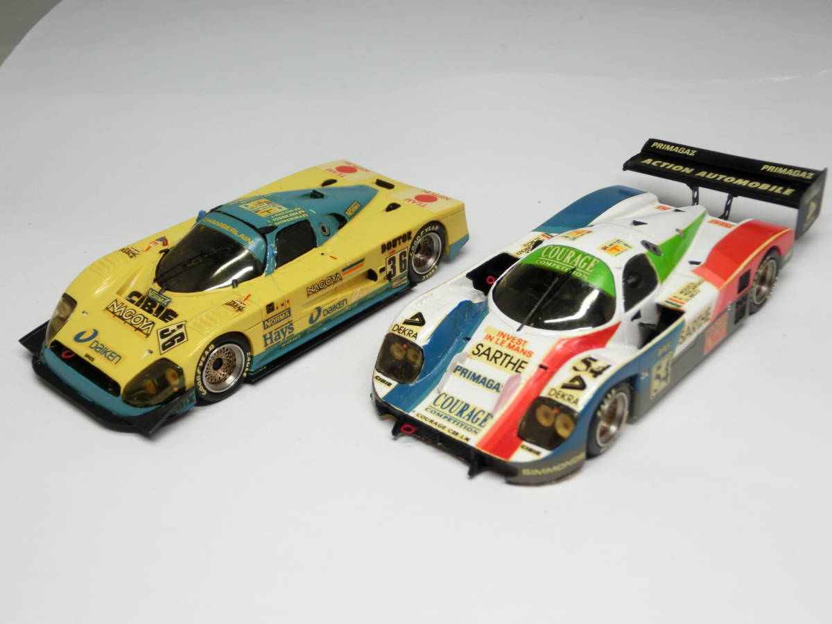 D.A.M. SPICE SE 89C LE MANS 1992 1/43 , COUGAR C28 LE MANS 1992 1/43 レジン製 難あり_画像1