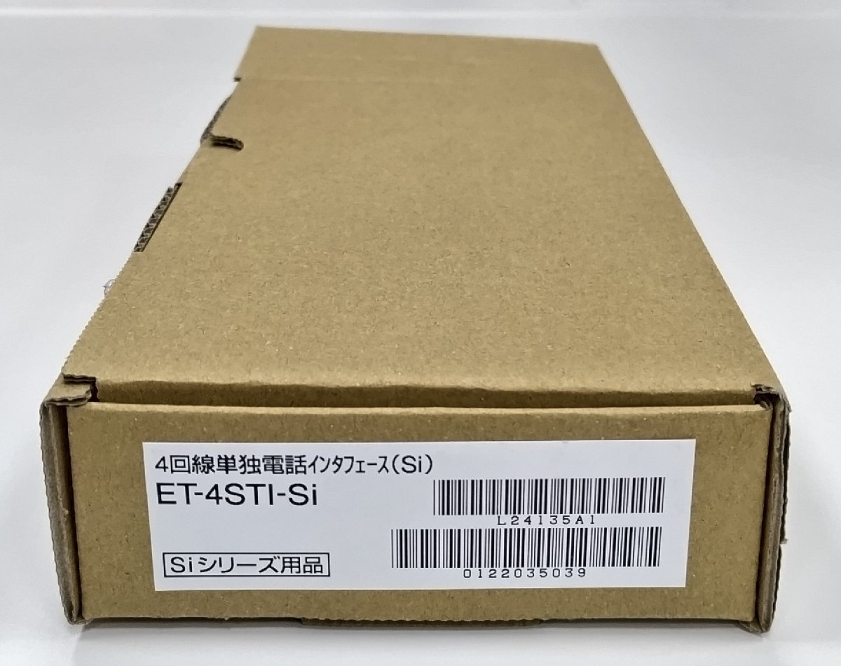 新品【ET-4STI-SI】日立 4回線単独電話インターフェース（SI)_画像1