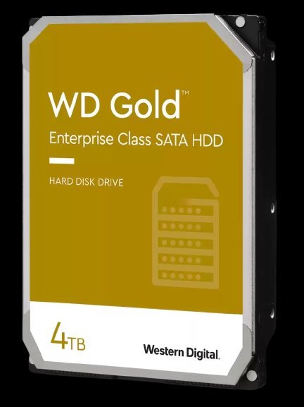 【Western Digital NASハードディスク WD Gold】ハードディスク / 4TB / フォーマット済み / 31079Hの画像1