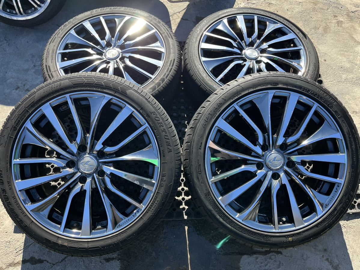 LEONIS Weds 215/45R18 215/45ZR18 7J +53 PCD114.3 2022年製 LEONIS Weds 215/45R18 215/45ZR18 7J +53 PCD114.3 2022年製
