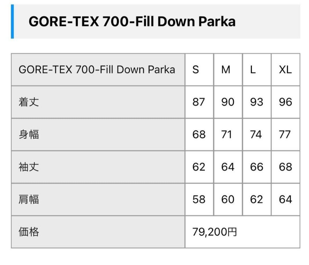 Supreme GORE-TEX 700-Fill Down Parka Black シュプリーム ゴアテックス 新品未使用