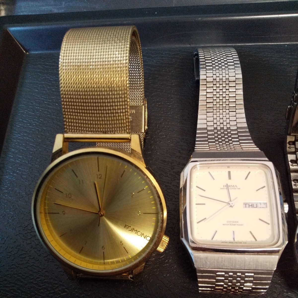 動作品 腕時計まとめて SEIKO CITIZEN WALTHAM DIESEL TRUSSARDI GUESS Angle Heart KOMONOなど合計14個 すべて稼働中_画像2