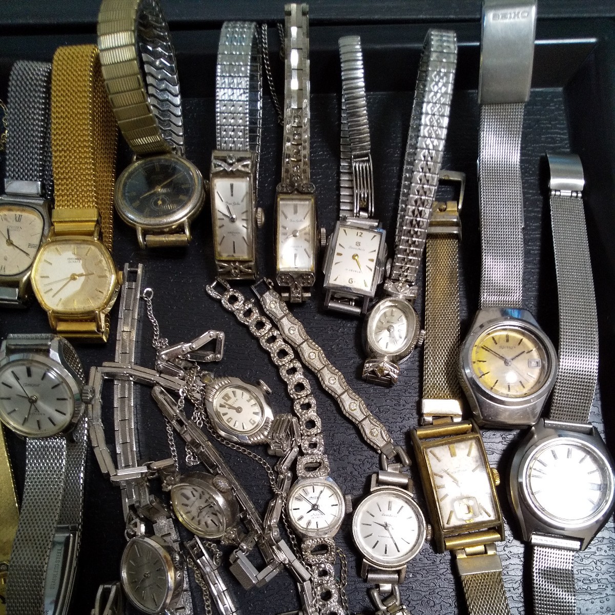 年代物 腕時計まとめて セイコー SEIKO シチズン CITIZENなど合計44個レトロ アンティーク ヴィンテージ_画像8