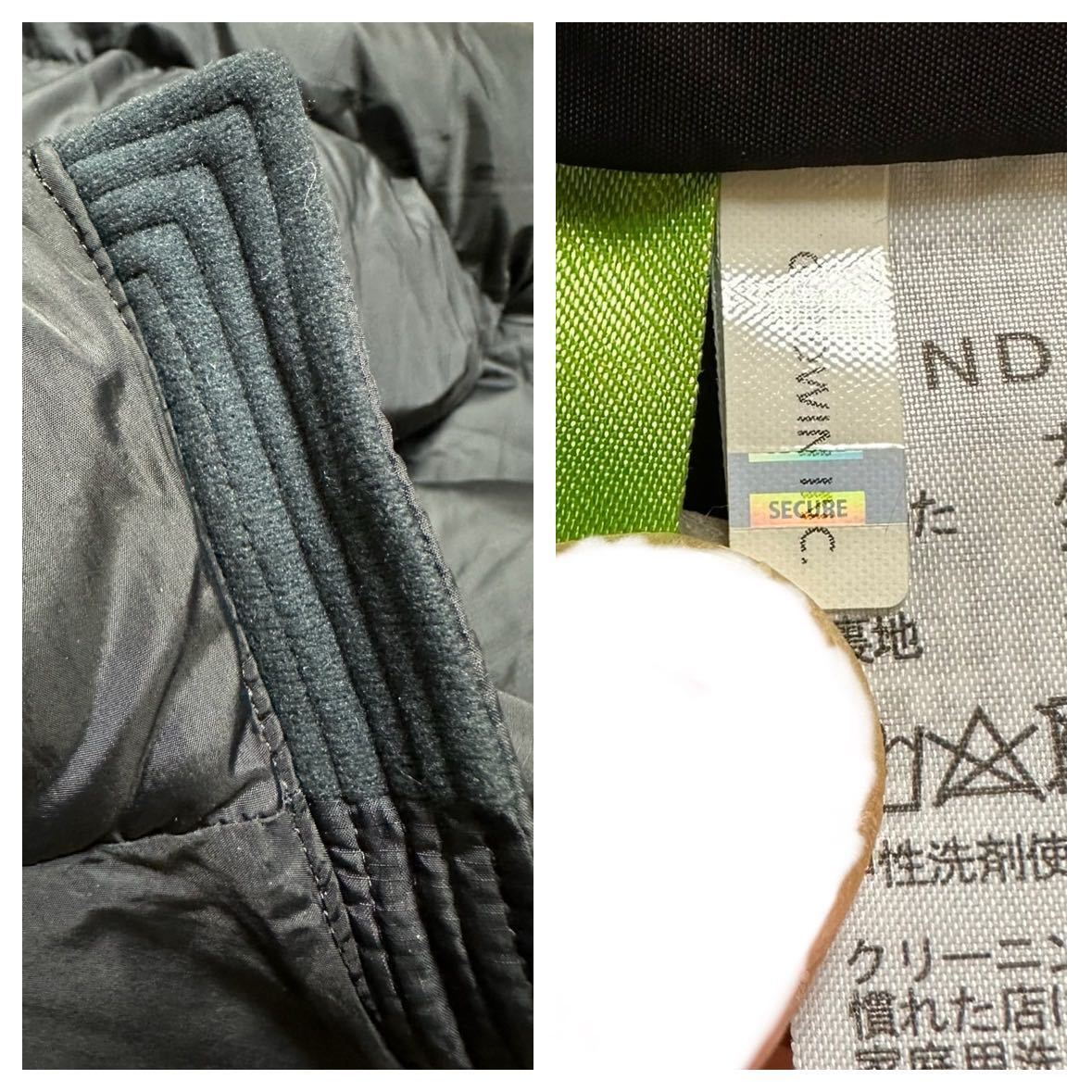 L THE NORTH FACE Nuptse Jacket K ザ ノース フェイス ヌプシジャケット ヌプシダウン ノースフェイス ブラック 黒 22秋冬 ND92234 ②