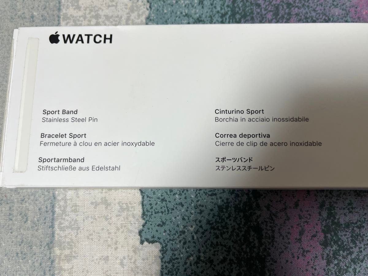 未使用　アップルウォッチ　 スポーツバンド　アビスブルー　 Apple Watch 41mm