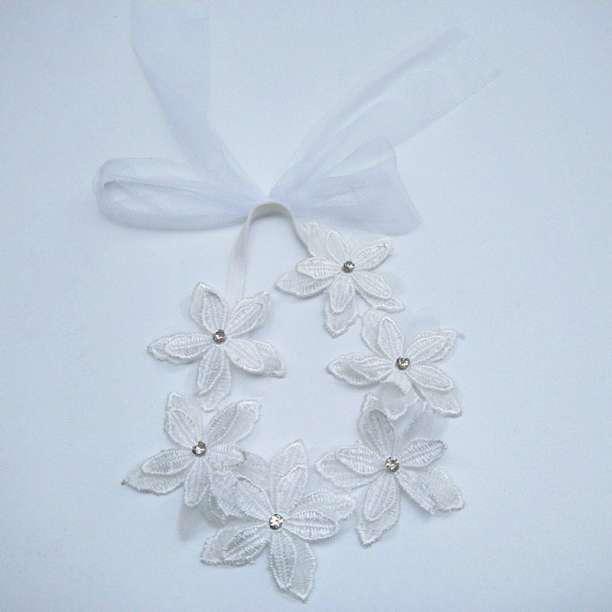  baby Katyusha Kids flower .... Tiara hair band ribbon dress * anonymity 